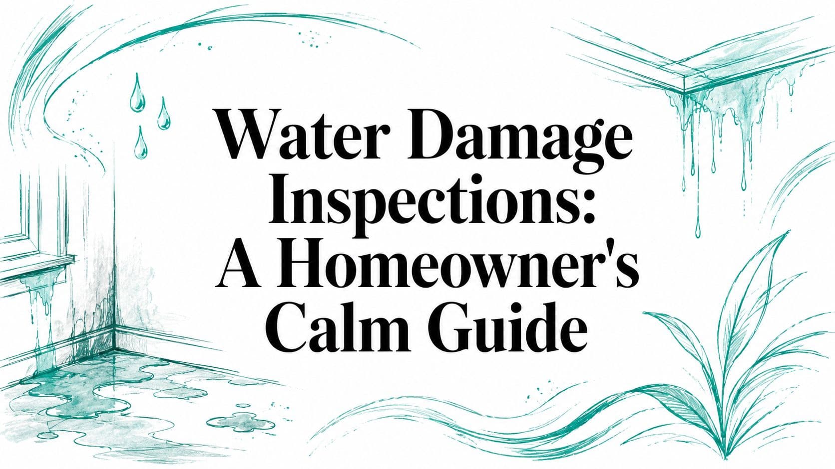 Water Damage Inspections: A Homeowner's Calm Guide