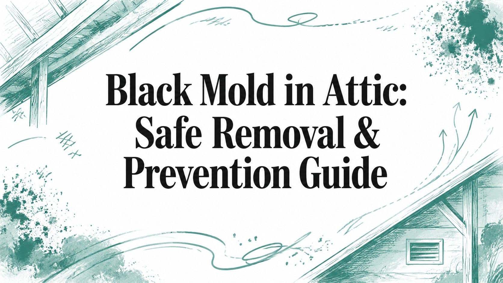 Black Mold in Attic: Safe Removal & Prevention Guide