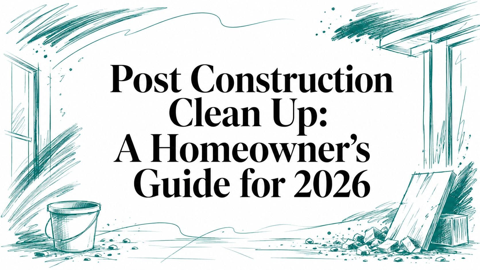 Post Construction Clean Up: A Homeowner's Guide for 2026