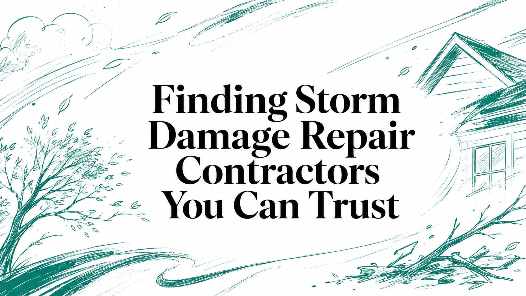 Finding Storm Damage Repair Contractors You Can Trust