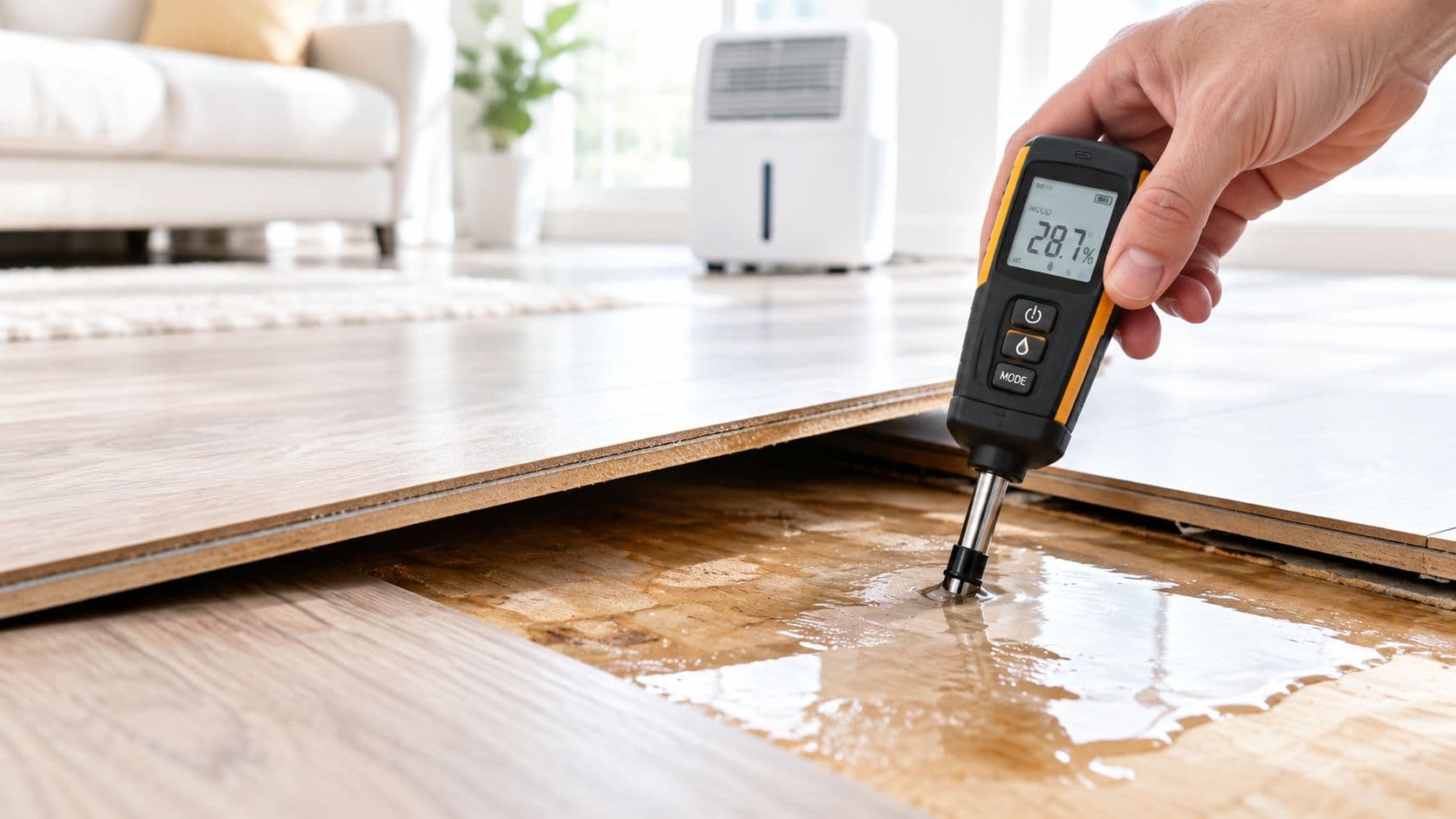 Water Under Laminate Flooring: What to Do Next
