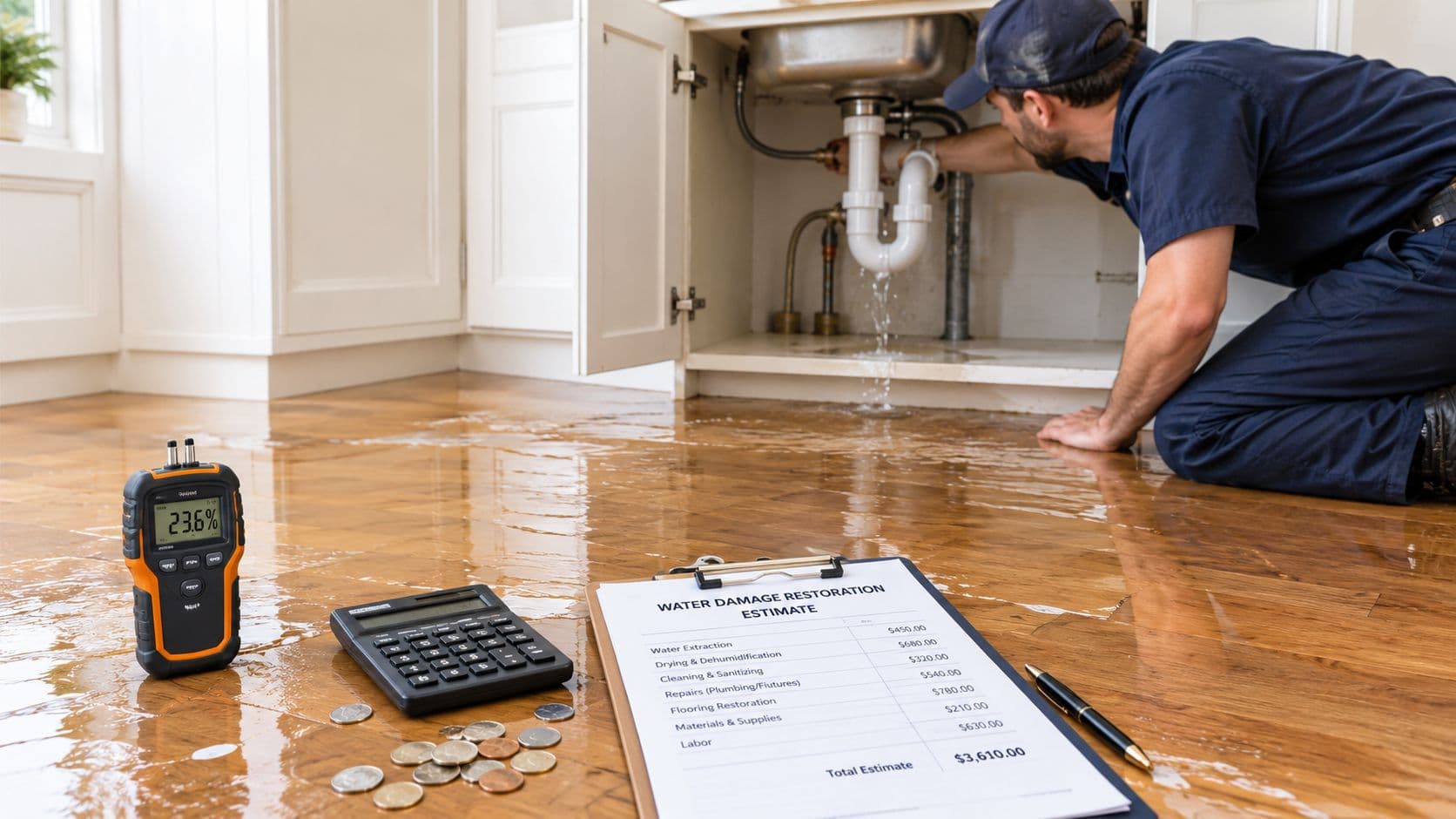 Water Damage Repair Cost: What Homeowners Actually Pay