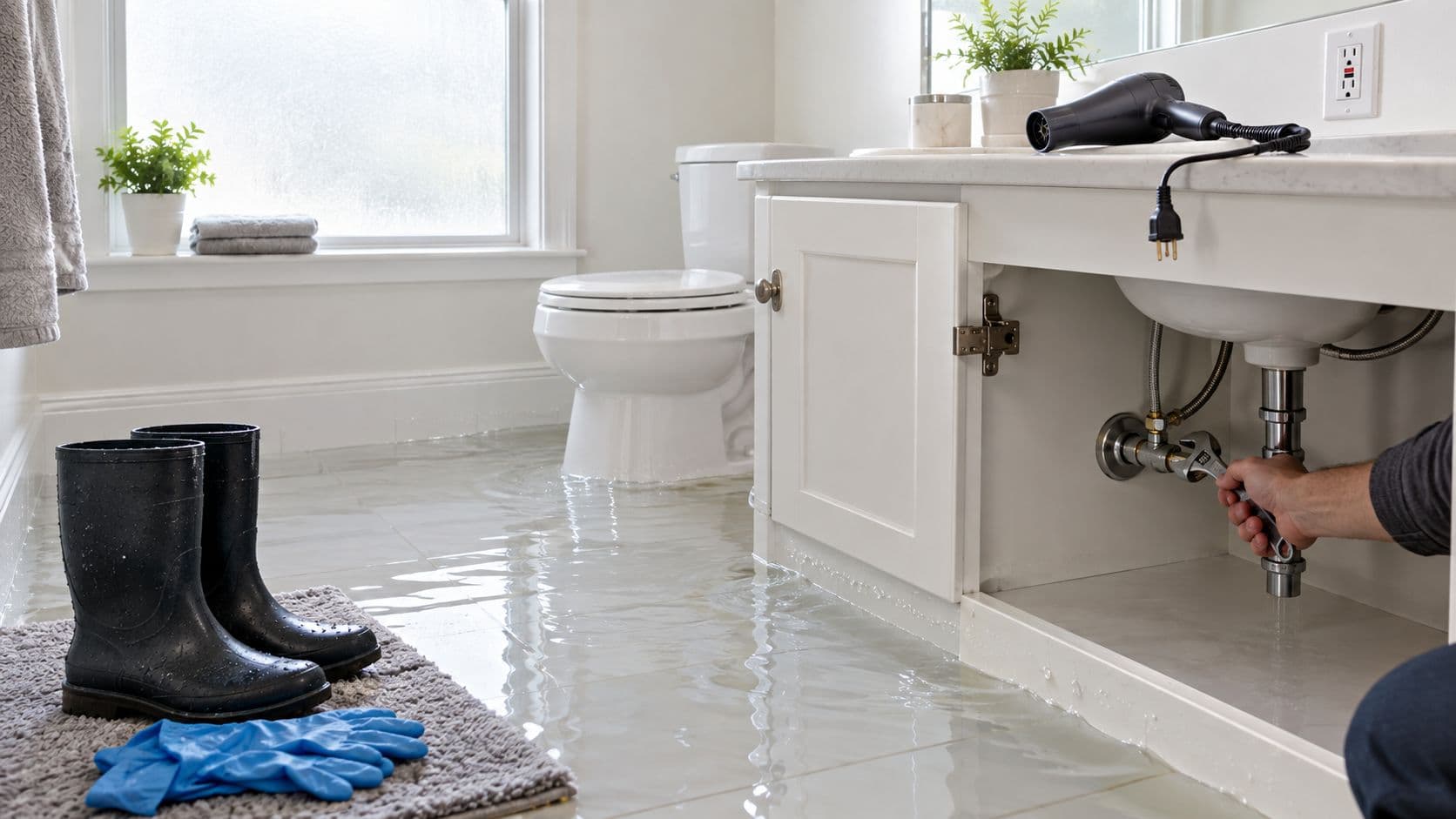 Flooded Bathroom What to Do: A Homeowner's Guide