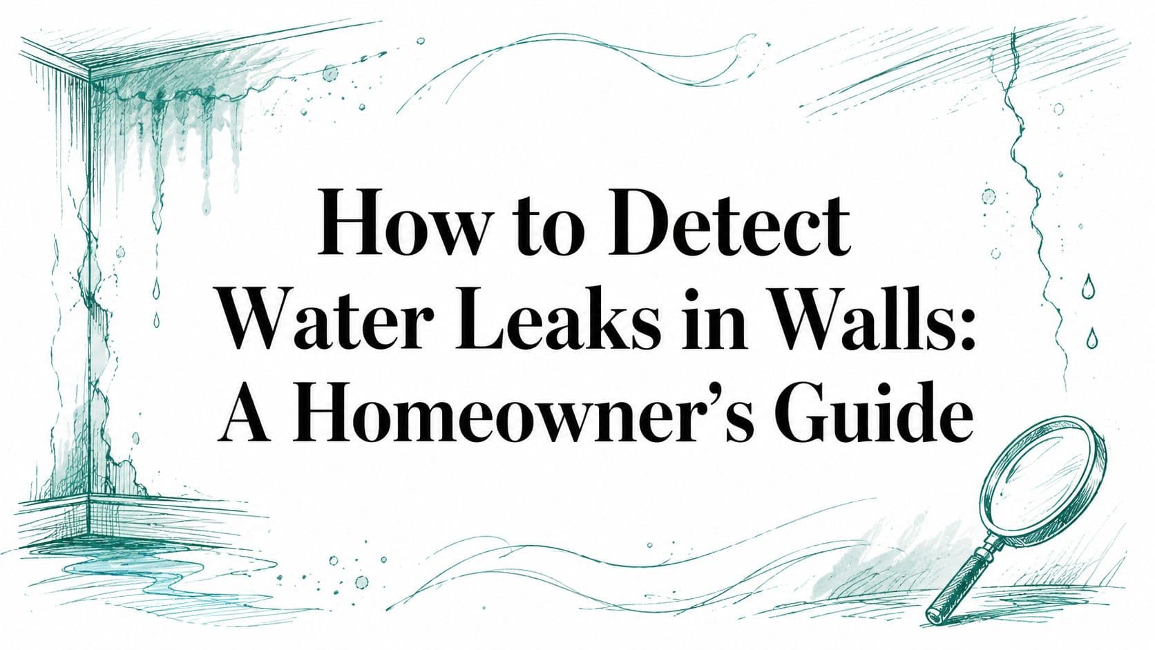 How to Detect Water Leaks in Walls: A Homeowner's Guide