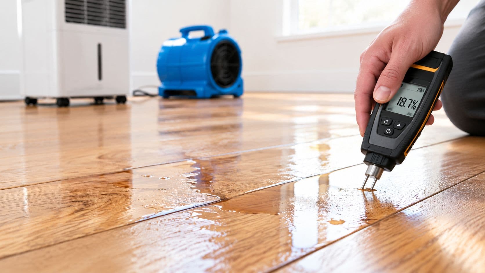 Water Damage Wood Floor: What to Do Next